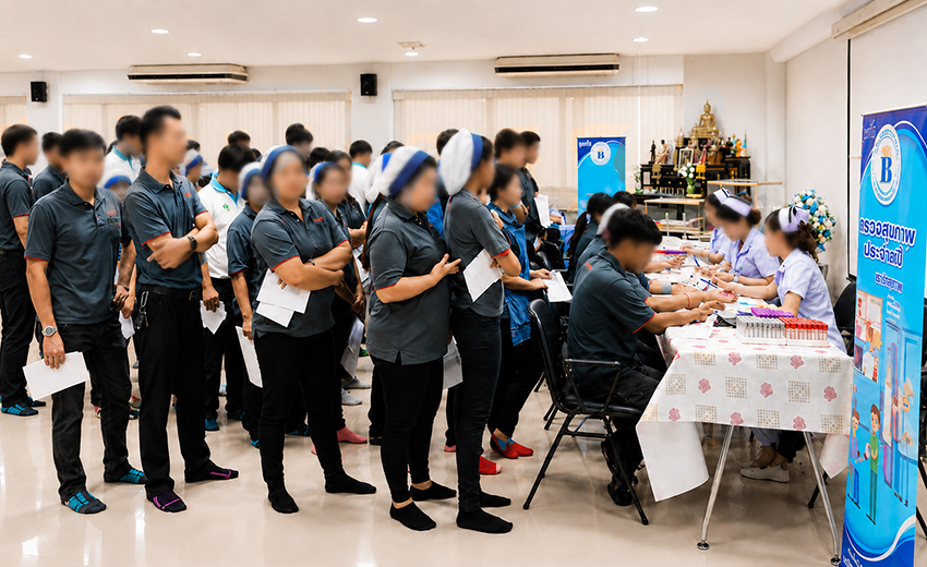employee health checkup laboratory service