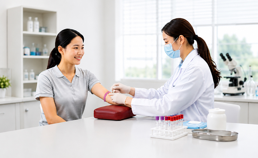 personal health checkup blood test service